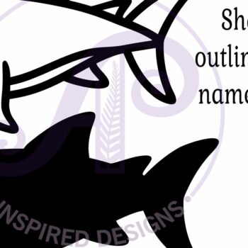 Intra απο ξύλο plywood 3mm-4mm πάχος – Σύμβολο ονόματος περιγράμματος καρχαρία δύο επιπέδων Δίασταση  20x20 cm INTRAFABR-111250281 - Image 4