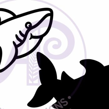 Intra απο ξύλο plywood 3mm-4mm πάχος – Shark Two Layer Cut out Wall Δίασταση  20x20 cm INTRAFABR-115336220 - Image 3