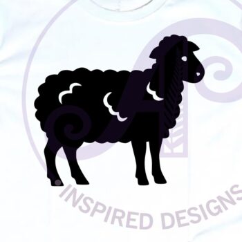 Intra απο ξύλο plywood 3mm-4mm πάχος – Αρχείο με λέιζερ σιλουέτα προβάτου Δίασταση  20x20 cm INTRAFABR-124429166 - Image 3