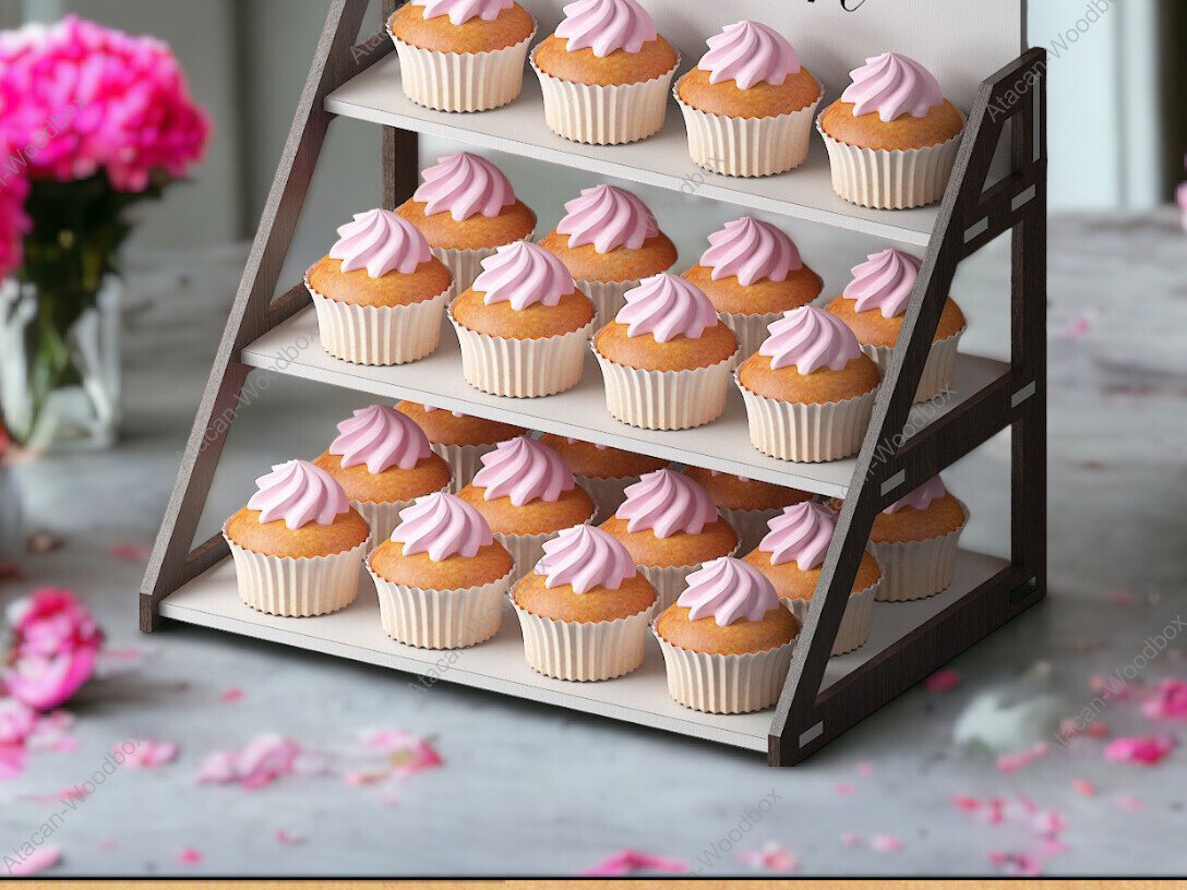 Intra απο ξύλο plywood 3mm-4mm πάχος – Βάση επίδειξης πάγκου κέικ ραφιών λιανικής Δίασταση  20x20 cm INTRAFABR-92299290