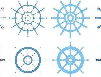 Intra απο ξύλο plywood 3mm-4mm πάχος – Δέσμη κοπής λέιζερ 3d Ship Wheel Nautical Δίασταση  20x20 cm INTRAFABR-39242560 - Image 13