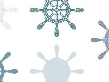 Intra απο ξύλο plywood 3mm-4mm πάχος – Τροχός πλοίου Ναυτικό 3d Δίασταση 20x20 cm INTRAFABR-34875024 - Image 5