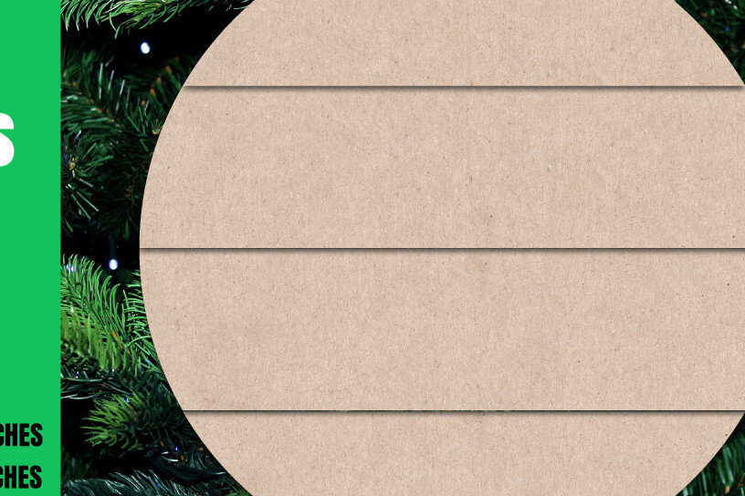 Intra απο ξύλο plywood 3mm-4mm πάχος – Αρχεία αποκοπής λέιζερ Shiplap Circle. Δίασταση  20x20 cm INTRAFABR-20596083