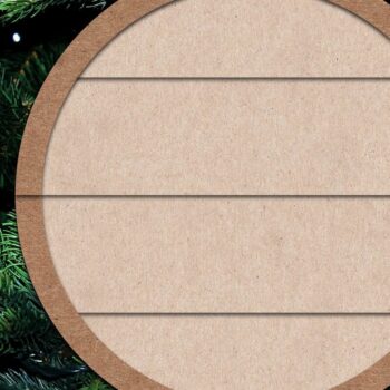 Intra απο ξύλο plywood 3mm-4mm πάχος – Αρχεία αποκοπής λέιζερ Shiplap Circle. Δίασταση  20x20 cm INTRAFABR-20599663 - Image 1