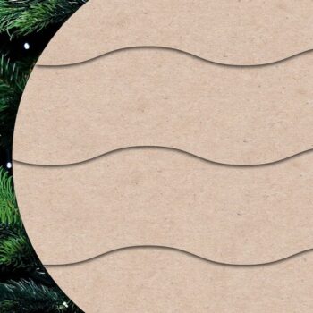 Intra απο ξύλο plywood 3mm-4mm πάχος – Αρχεία αποκοπής λέιζερ Shiplap Circle. Δίασταση  20x20 cm INTRAFABR-20599663 - Image 2