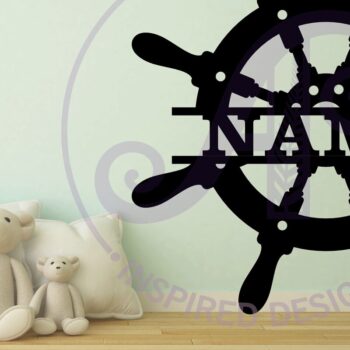 Intra απο ξύλο plywood 3mm-4mm πάχος – Πλοία Σήμα ονόματος τροχού Δίασταση  20x20 cm INTRAFABR-92587194 - Image 2