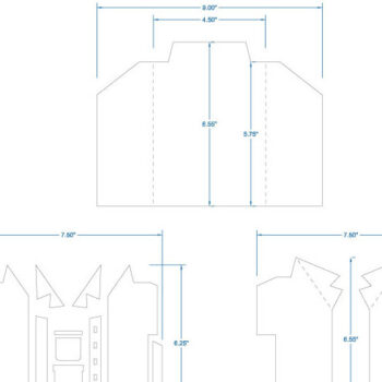 Intra απο ξύλο plywood 3mm-4mm πάχος – Πρότυπο κάρτας πουκάμισου Δίασταση  20x20 cm INTRAFABR-4678369 - Image 2