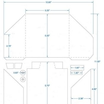 Intra απο ξύλο plywood 3mm-4mm πάχος – Πρότυπο κάρτας πουκάμισου Δίασταση 20x20 cm INTRAFABR-4678337 - Image 2