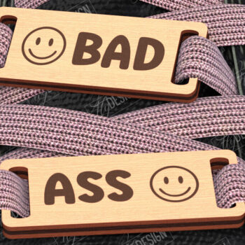 Intra απο ξύλο plywood 3mm-4mm πάχος – Πακέτο Charms με δαντέλα παπουτσιών Δίασταση 20x20 cm INTRAFABR-114816216 - Image 6