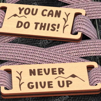 Intra απο ξύλο plywood 3mm-4mm πάχος – Πακέτο Charms με δαντέλα παπουτσιών Δίασταση 20x20 cm INTRAFABR-114816216 - Image 7