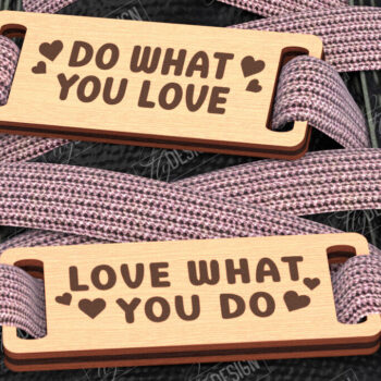 Intra απο ξύλο plywood 3mm-4mm πάχος – Πακέτο Charms με δαντέλα παπουτσιών Δίασταση 20x20 cm INTRAFABR-114816216 - Image 10