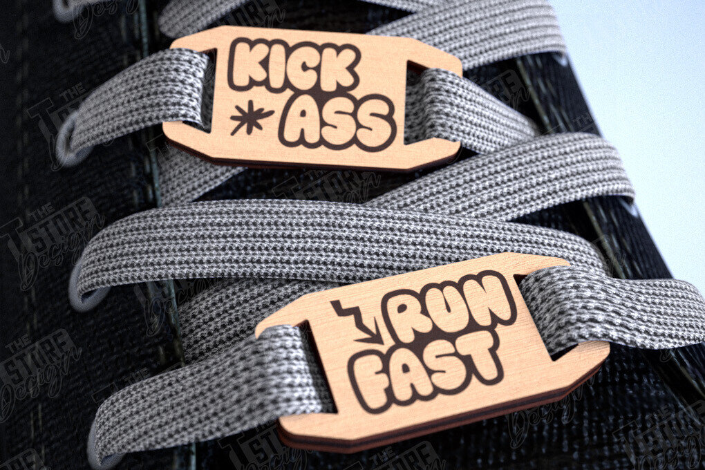 Intra απο ξύλο plywood 3mm-4mm πάχος – Γούρια με δαντέλα παπουτσιών | Αξεσουάρ παπουτσιών |CNC Δίασταση  20x20 cm INTRAFABR-113985975