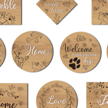 Intra απο ξύλο plywood 3mm-4mm πάχος – Δέσμη προτύπου κοπής λέιζερ SIGNS Δίασταση  40x30 cm INTRAFABR-70940961 - Image 7