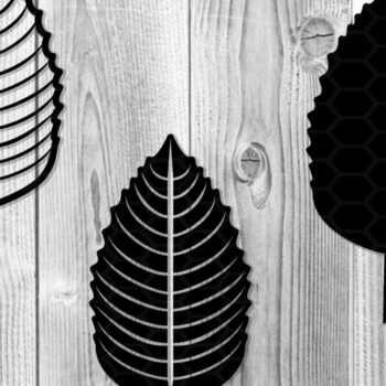 Intra απο ξύλο plywood 3mm-4mm πάχος – Σετ Clipart Silhoette Autumn Leaves Δίασταση 20x20 cm INTRAFABR-18260782 - Image 7