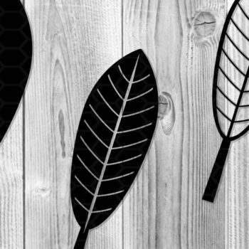 Intra απο ξύλο plywood 3mm-4mm πάχος – Σετ Clipart Silhoette Autumn Leaves Δίασταση 20x20 cm INTRAFABR-18260782 - Image 8