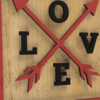 Intra απο ξύλο plywood 3mm-4mm πάχος – Σιλουέτες για την ημέρα της αγάπης Δίασταση  20x20 cm INTRAFABR-30487421 - Image 4