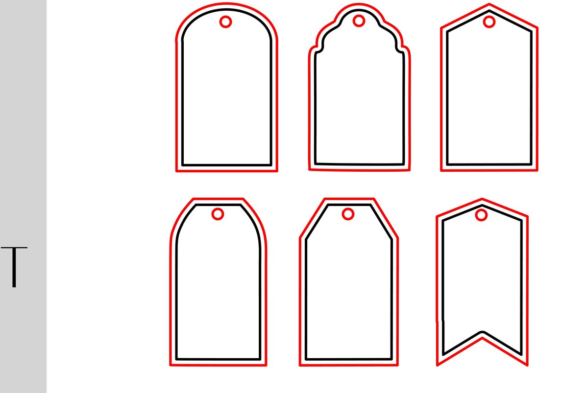 Intra απο ξύλο plywood 3mm-4mm πάχος – Απλές ετικέτες δώρων Δίασταση  20x20 cm INTRAFABR-9218998