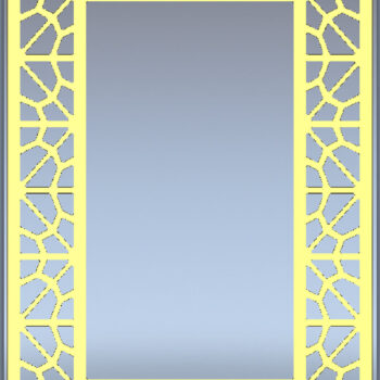 Intra απο ξύλο plywood 3mm-4mm πάχος – Απλή παραδοσιακή κοπή CNC Δίασταση  20x20 cm INTRAFABR-123291933 - Image 3