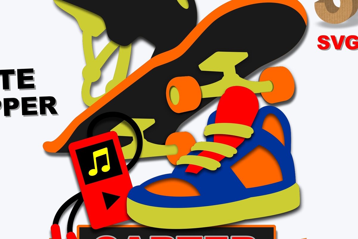 Intra απο ξύλο plywood 3mm-4mm πάχος – Skater Topper 3d Δίασταση  20x20 cm INTRAFABR-100013177