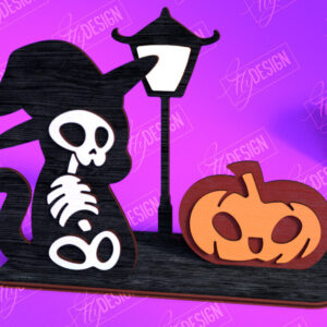 Intra απο ξύλο plywood 3mm-4mm πάχος – Skeleton Animals Shelf Sitter | Αρχείο CNC Δίασταση  20x20 cm INTRAFABR-102240054