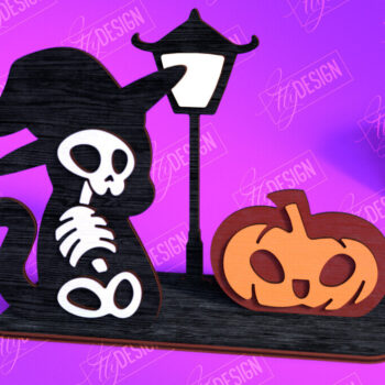 Intra απο ξύλο plywood 3mm-4mm πάχος – Skeleton Animals Shelf Sitter | Αρχείο CNC Δίασταση 20x20 cm INTRAFABR-102240054 - Image 1