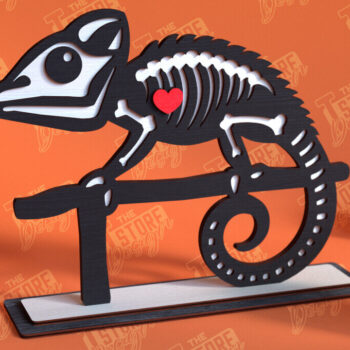 Intra απο ξύλο plywood 3mm-4mm πάχος – Skeleton Animals Shelf Sitters Bundle Δίασταση  20x20 cm INTRAFABR-102240312 - Image 5