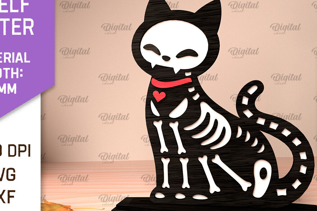 Intra απο ξύλο plywood 3mm-4mm πάχος – Skeleton Shelf Sitters Design Δίασταση  40x30 cm INTRAFABR-105218108