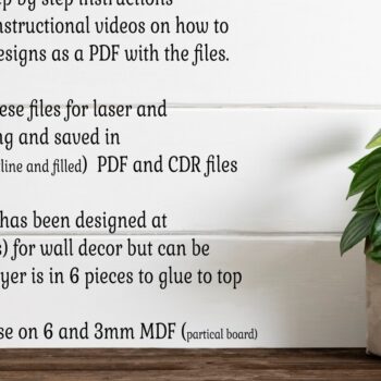 Intra απο ξύλο plywood 3mm-4mm πάχος – Skull and Bones Σήμα ονόματος δύο επιπέδων Δίασταση  20x20 cm INTRAFABR-98968037 - Image 5