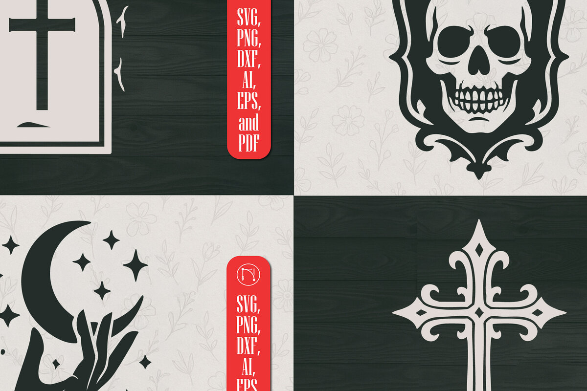 Intra απο ξύλο plywood 3mm-4mm πάχος – Κρανίο, Σταυρός, Φεγγαρόχειρας, Κοπή Ταφόπλακα Δίασταση  20x20 cm INTRAFABR-122789634