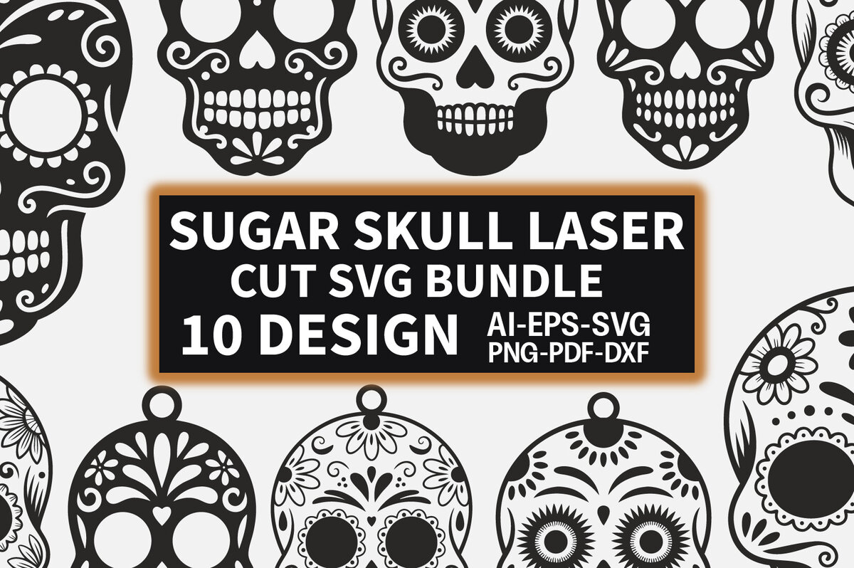 Intra απο ξύλο plywood 3mm-4mm πάχος – Skull Earrings Bundle 2 Δίασταση  5x5 cm INTRAFABR-122603279