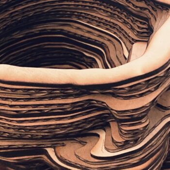 Intra απο ξύλο plywood 3mm-4mm πάχος – Skull Planter Cut Laser Δίασταση  20x20 cm INTRAFABR-38835050 - Image 2