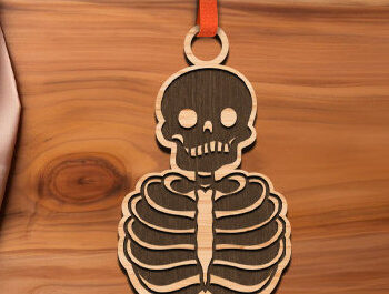 Intra απο ξύλο plywood 3mm-4mm πάχος – Ξύλινα μπρελόκ κρανίου Δέσμη κοπής με λέιζερ Δίασταση  5x5 cm INTRAFABR-98651927 - Image 4