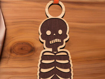 Intra απο ξύλο plywood 3mm-4mm πάχος – Ξύλινα μπρελόκ κρανίου Δέσμη κοπής με λέιζερ Δίασταση  5x5 cm INTRAFABR-98651927 - Image 5