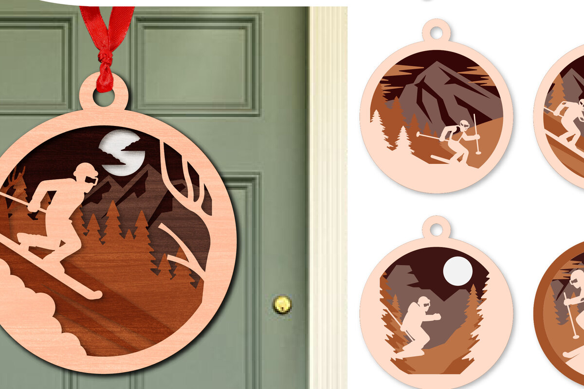 Intra απο ξύλο plywood 3mm-4mm πάχος – Δέσμη κοπής λέιζερ με στρώσεις Sky Δίασταση  20x20 cm INTRAFABR-111844032