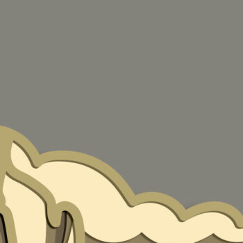 Intra απο ξύλο plywood 3mm-4mm πάχος – Sky Lion Multilayer/Lion Mandala Δίασταση  20x20 cm INTRAFABR-65639612 - Image 8