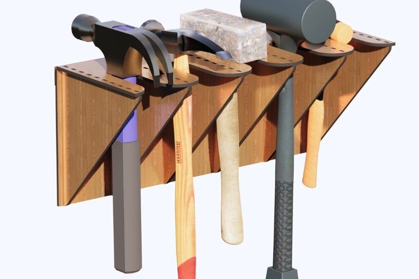 Intra απο ξύλο plywood 3mm-4mm πάχος – Θήκη με σχισμή Slatwall Δίασταση  20x20 cm INTRAFABR-36508723