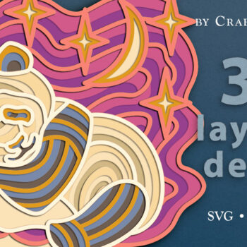 Intra απο ξύλο plywood 3mm-4mm πάχος – Sleeping Panda 3D Layered Δίασταση  20x20 cm INTRAFABR-62907317 - Image 1