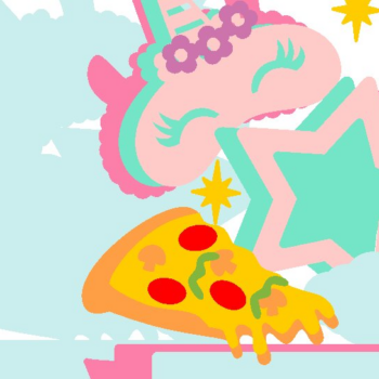 Intra απο ξύλο plywood 3mm-4mm πάχος – Sleepover και Pizza Cake Topper 3D Δίασταση  20x20 cm INTRAFABR-123595963 - Image 3