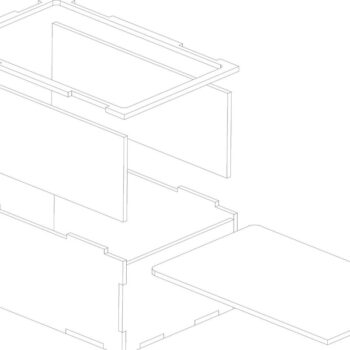 Intra απο ξύλο plywood 3mm-4mm πάχος – Slide Box, Δίασταση  20x20 cm INTRAFABR-40581135 - Image 6