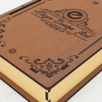 Intra απο ξύλο plywood 3mm-4mm πάχος – Slider Book Box Αρχεία Δίασταση  20x20 cm INTRAFABR-77948118 - Image 4