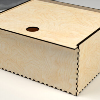 Intra απο ξύλο plywood 3mm-4mm πάχος – Slider Box Bundle - Αρχεία κοπής με λέιζερ Δίασταση  20x20 cm INTRAFABR-27377062 - Image 4