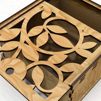 Intra απο ξύλο plywood 3mm-4mm πάχος – Συρόμενο Καπάκι Δίασταση 20x20 cm INTRAFABR-120914006 - Image 3