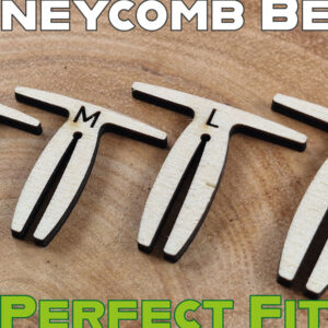 Intra απο ξύλο plywood 3mm-4mm πάχος – Λεπτή καρφίτσα κρεβατιού κηρήθρας - Universal Δίασταση  20x20 cm INTRAFABR-52339224