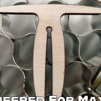 Intra απο ξύλο plywood 3mm-4mm πάχος – Λεπτή καρφίτσα κρεβατιού κηρήθρας - Universal Δίασταση  20x20 cm INTRAFABR-52339224 - Image 2