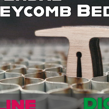 Intra απο ξύλο plywood 3mm-4mm πάχος – Λεπτή καρφίτσα κρεβατιού κηρήθρας - Universal Δίασταση  20x20 cm INTRAFABR-52339224 - Image 3