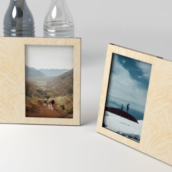 Intra απο ξύλο plywood 3mm-4mm πάχος – Κουλοχέρη Κορνίζα Δίασταση  20x20 cm INTRAFABR-25548158 - Image 1