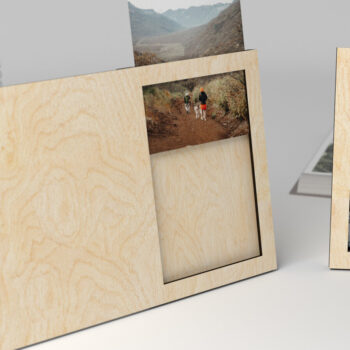 Intra απο ξύλο plywood 3mm-4mm πάχος – Κουλοχέρη Κορνίζα Δίασταση  20x20 cm INTRAFABR-25548158 - Image 2