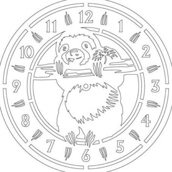 Intra απο ξύλο plywood 3mm-4mm πάχος – Πρότυπο κοπής ρολογιών νωθρότητας Δίασταση  20x20 cm INTRAFABR-68375281 - Image 2