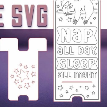 Intra απο ξύλο plywood 3mm-4mm πάχος – Sloth Stand Phone  Δίασταση  20x20 cm INTRAFABR-77458514 - Image 1