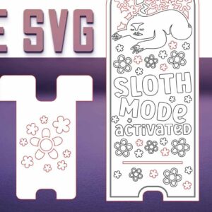 Intra απο ξύλο plywood 3mm-4mm πάχος – Sloth Stand Phone  Δίασταση  20x20 cm INTRAFABR-77458380
